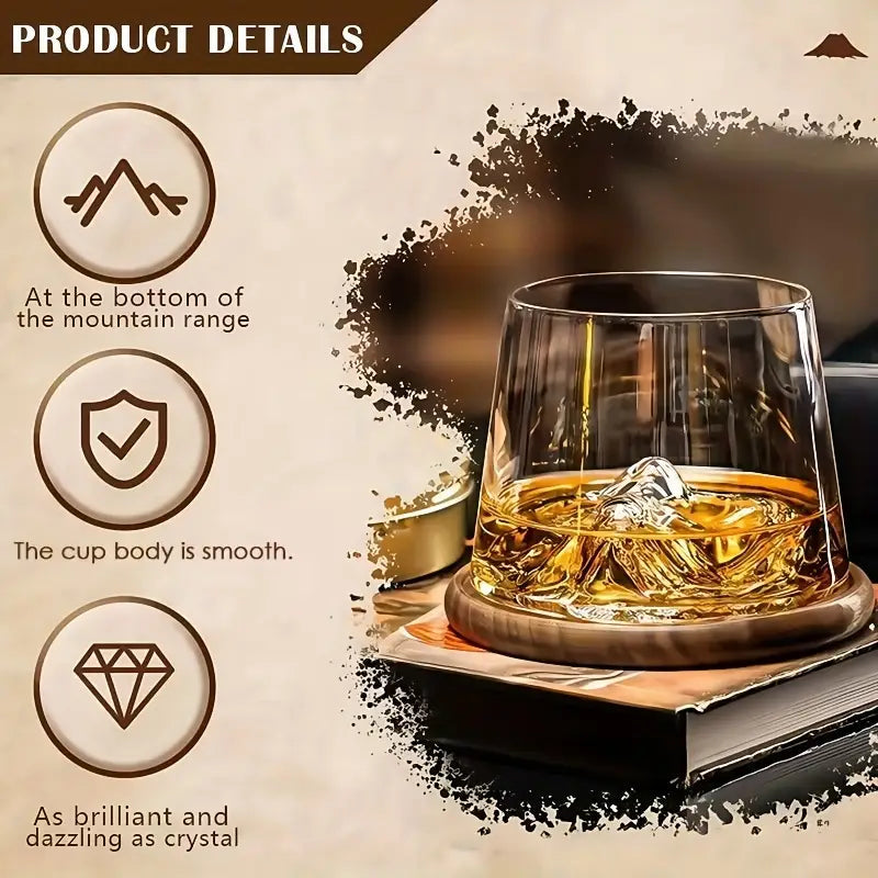 Mt Fuji Whisky Glass - single pc
