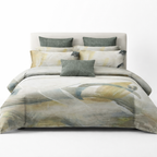 Sentino King Size Bedsheet - Came Grey