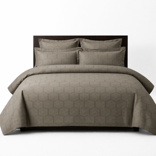 Royal Touch King Size Bedsheet : Chocolate Malt