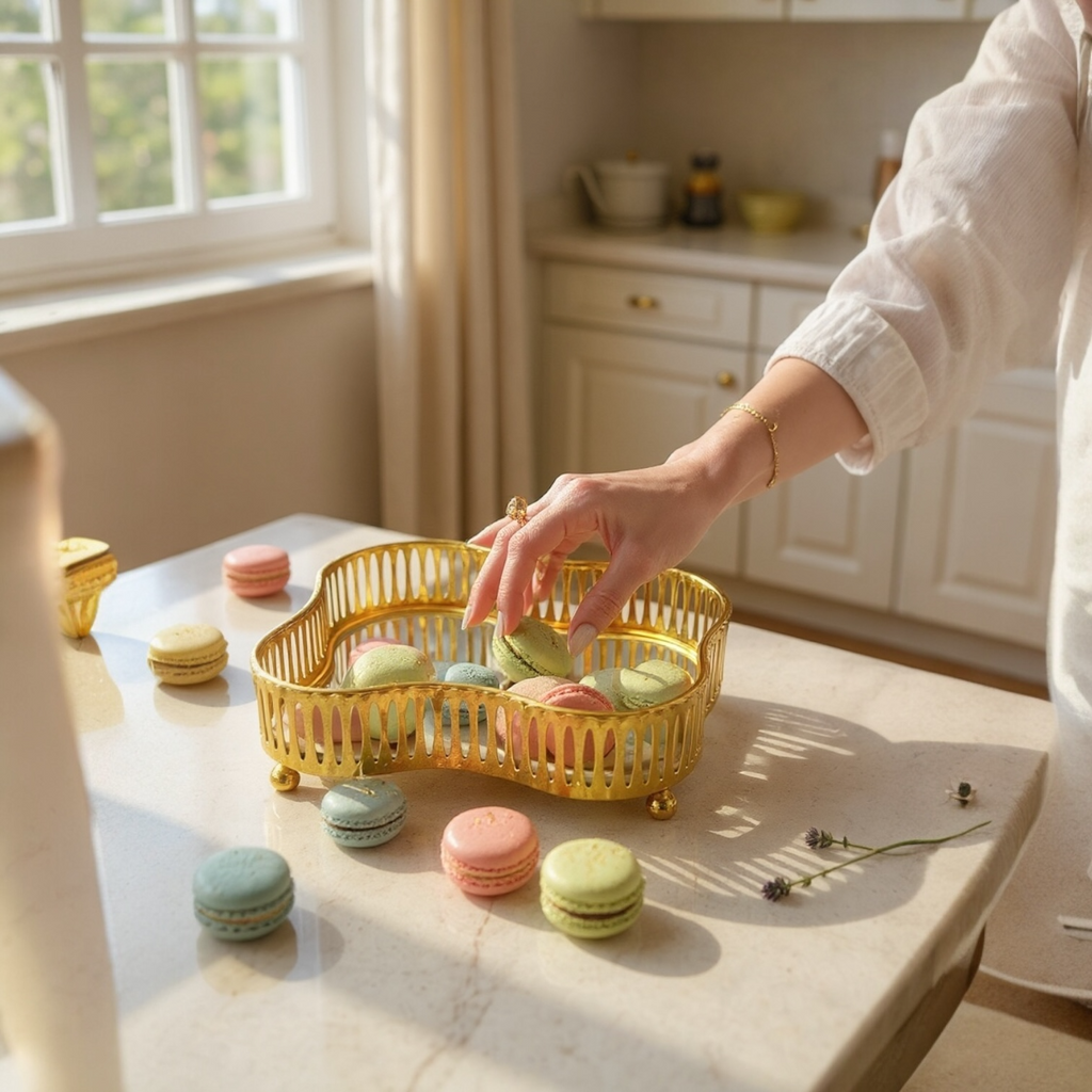 Four Clover German Silver Box