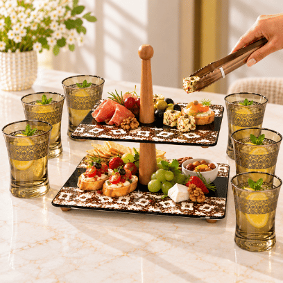 Allsorted Mosaic Luxe - 8 pieces Hosting Set