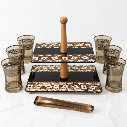 Allsorted Mosaic Luxe - 8 pieces Hosting Set