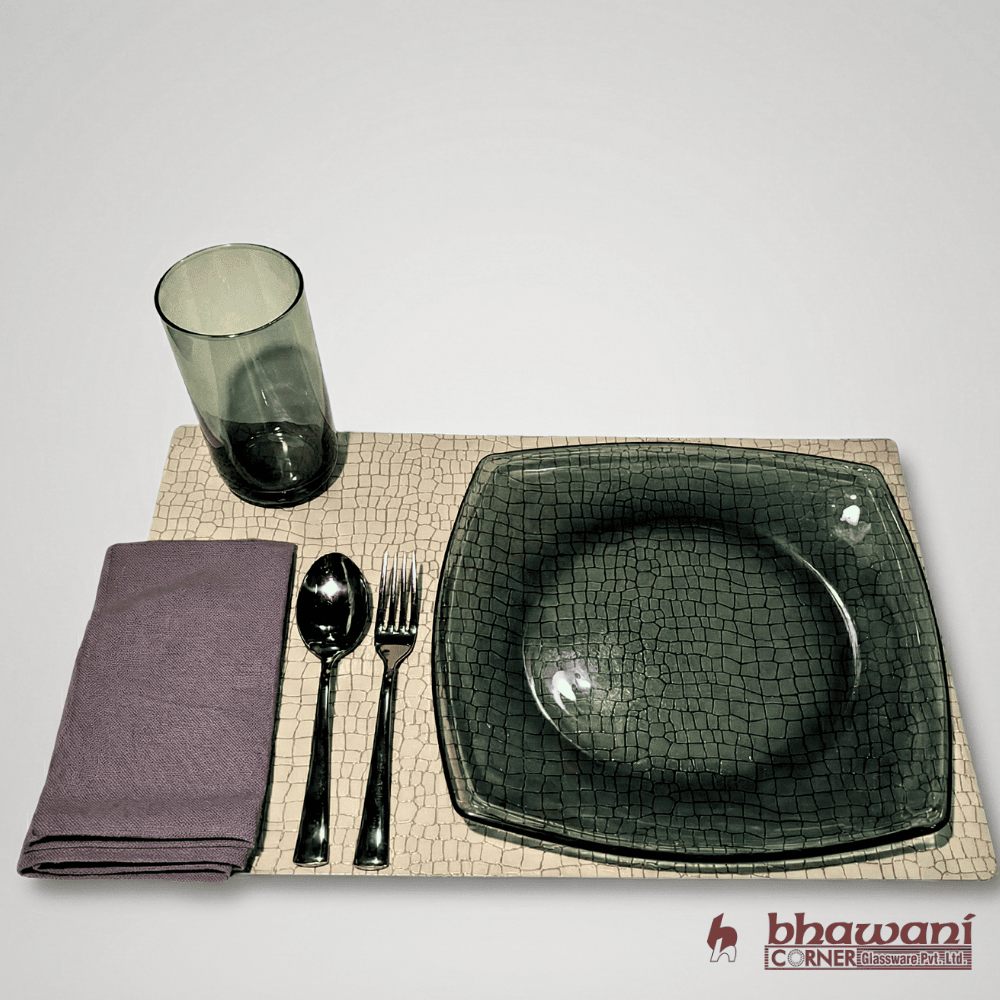 Bhavya Noir Mist Tableware Set