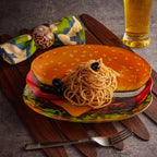 Burger Platter 2 Pieces Set
