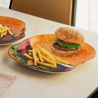 Burger Platter 2 Pieces Set
