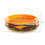 Burger Platter 2 Pieces Set