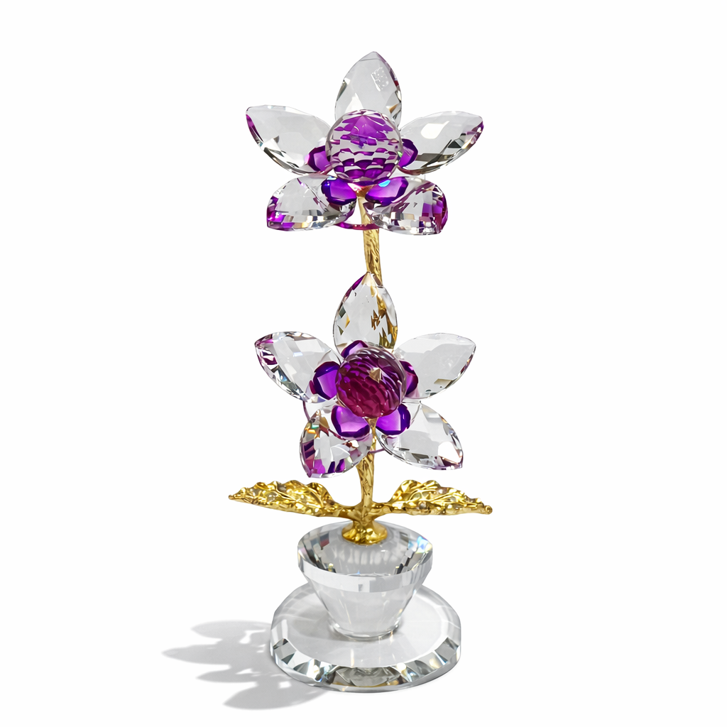 Imperial Purple Crystal Flower