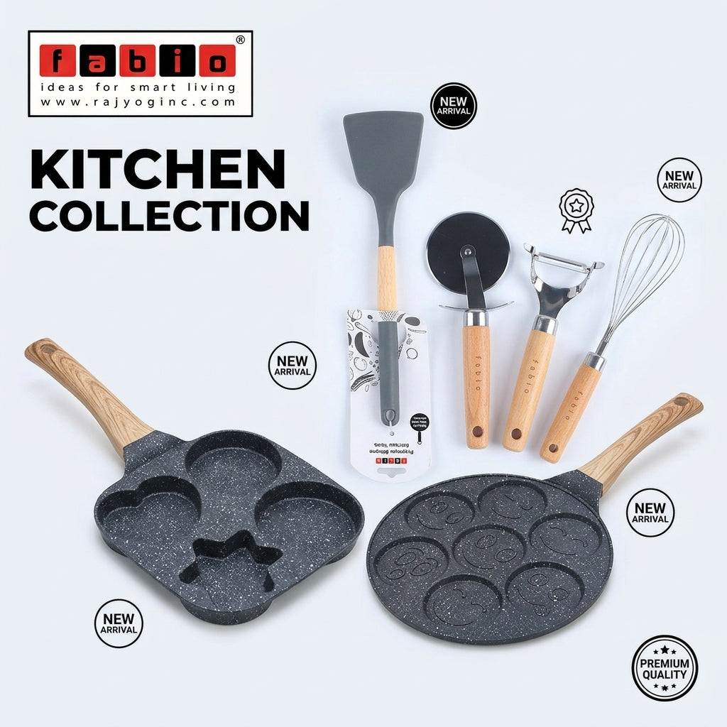 Fabio Ceramic Non-Stick Pans & Silicone Tools Collection e-Catalogue
