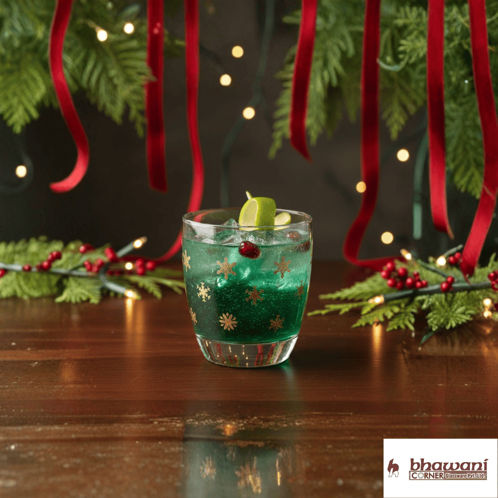 HOLIDAY SPARKLE – TURKISH LEAD-FREE CRYSTAL GLASS SET