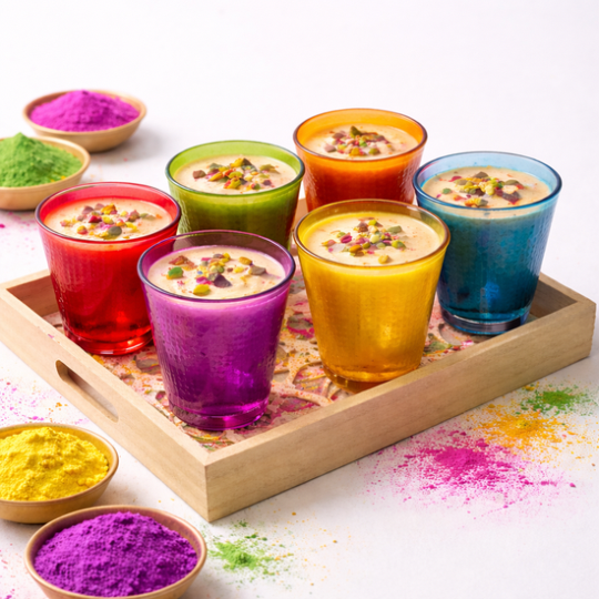 Bhavya Vibrant Thandai 7 pieces Set