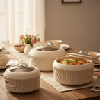 Jaypee Baskerole Klass Casserole Set – 3 Piece Set