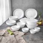 Corelle Frost 30 pieces Dinner Set