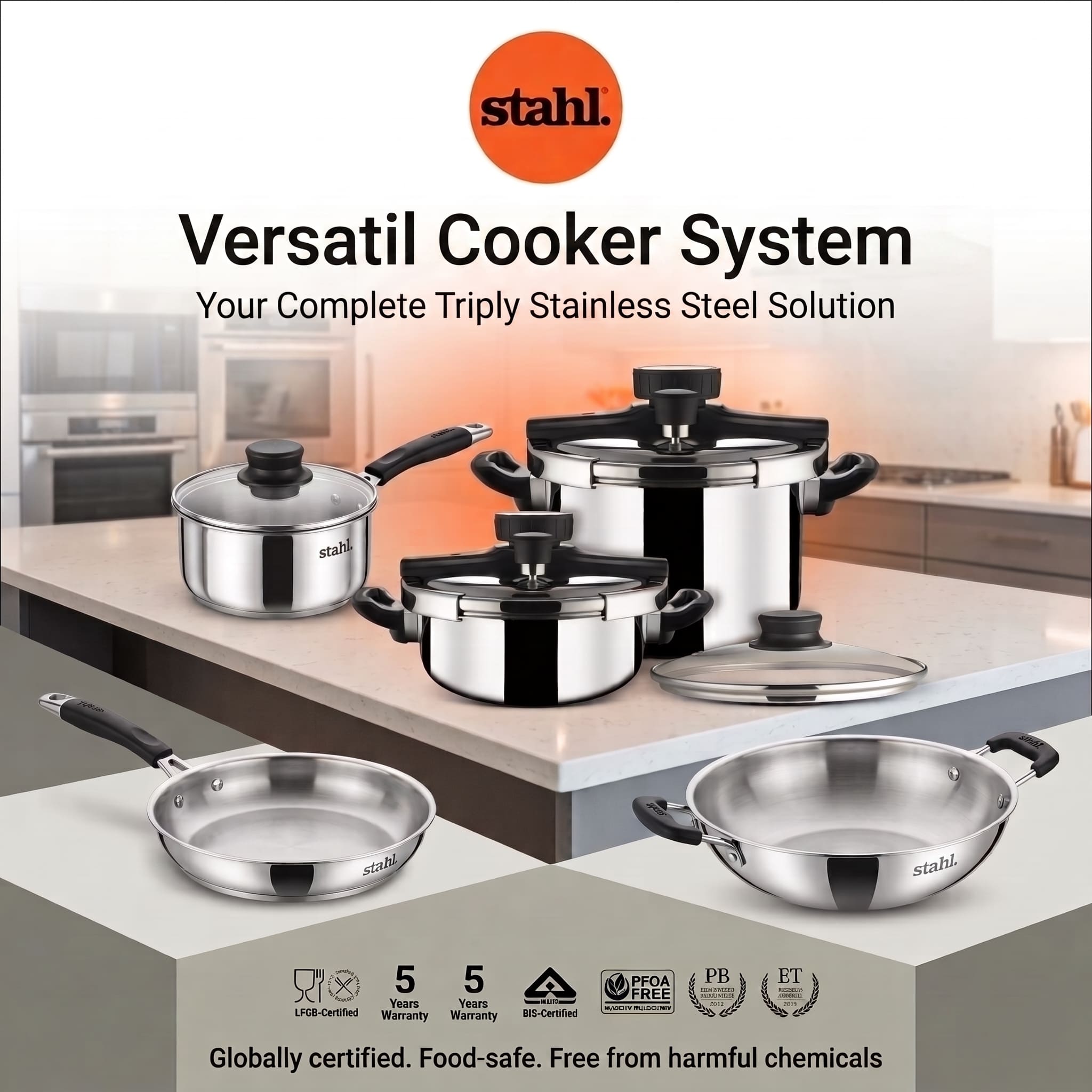 Stahl Premium Cookware & Kitchenware Collection e-Catalogue