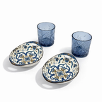 Bhavya Timeless Inidgo Whisky Set