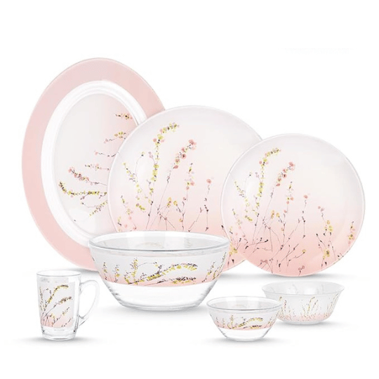 Luminarc Simply Trompette Opal Tableware – Pink