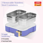 Jaypee Boxi 2 Lunch Box Purple