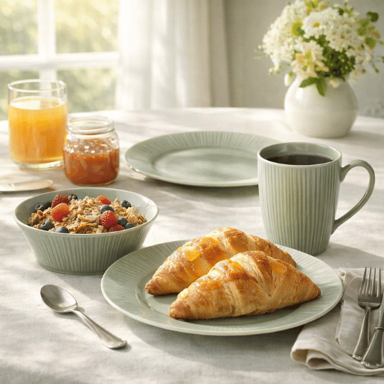 Noritake Conifere Ash 4 pieces Tableware Set