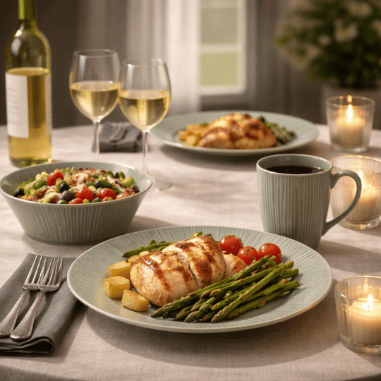 Noritake Conifere Ash 4 pieces Tableware Set