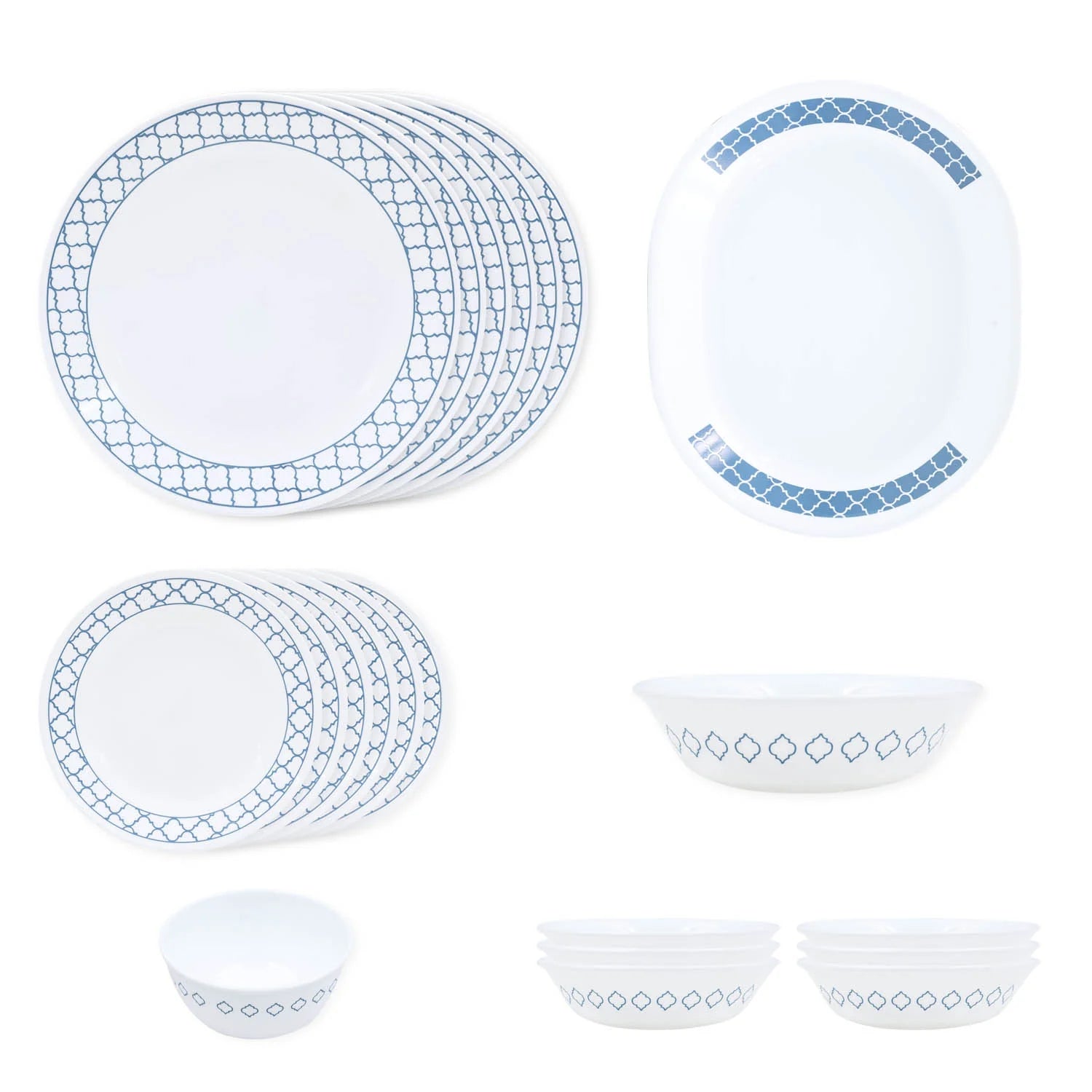 Corelle Denham 21pcs Dinner Set