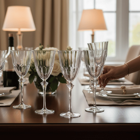 Damantis 120 ml Crystal Glass 6-piece Set – Cristal d’Arques