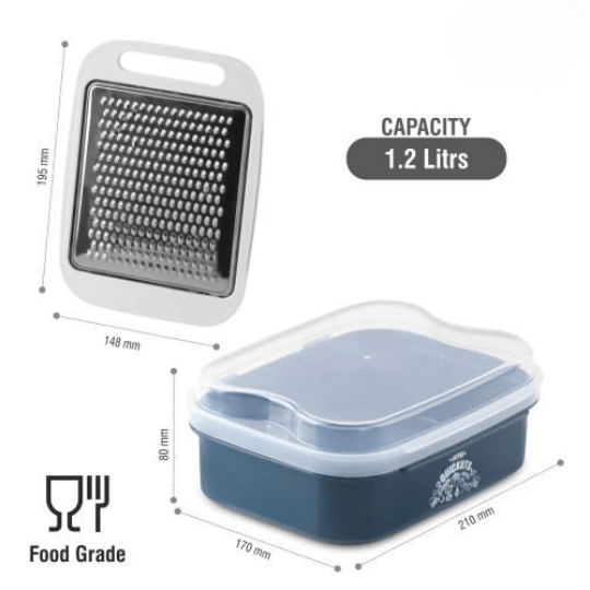 Jaypee Quickuts 1200 ml Grater & Slicer Set