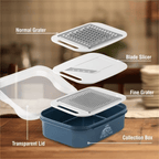 Jaypee Quickuts 1200 ml Grater & Slicer Set