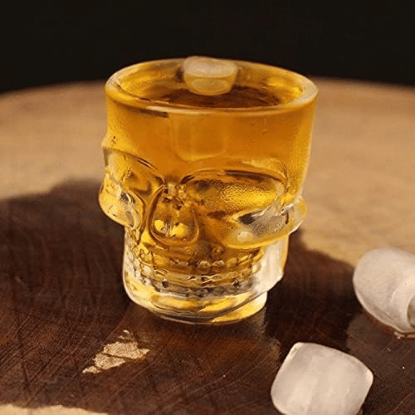 Bhavya Skull Shots Glass 6 Pieces Set