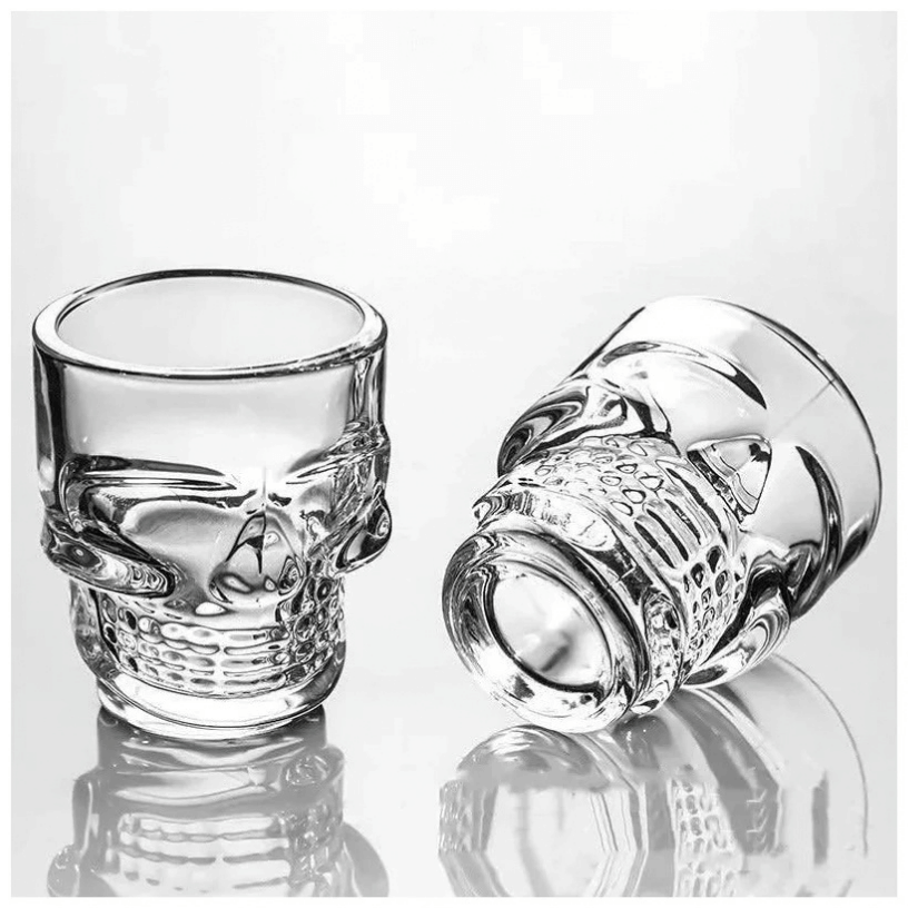 Bhavya Skull Shots Glass 6 Pieces Set