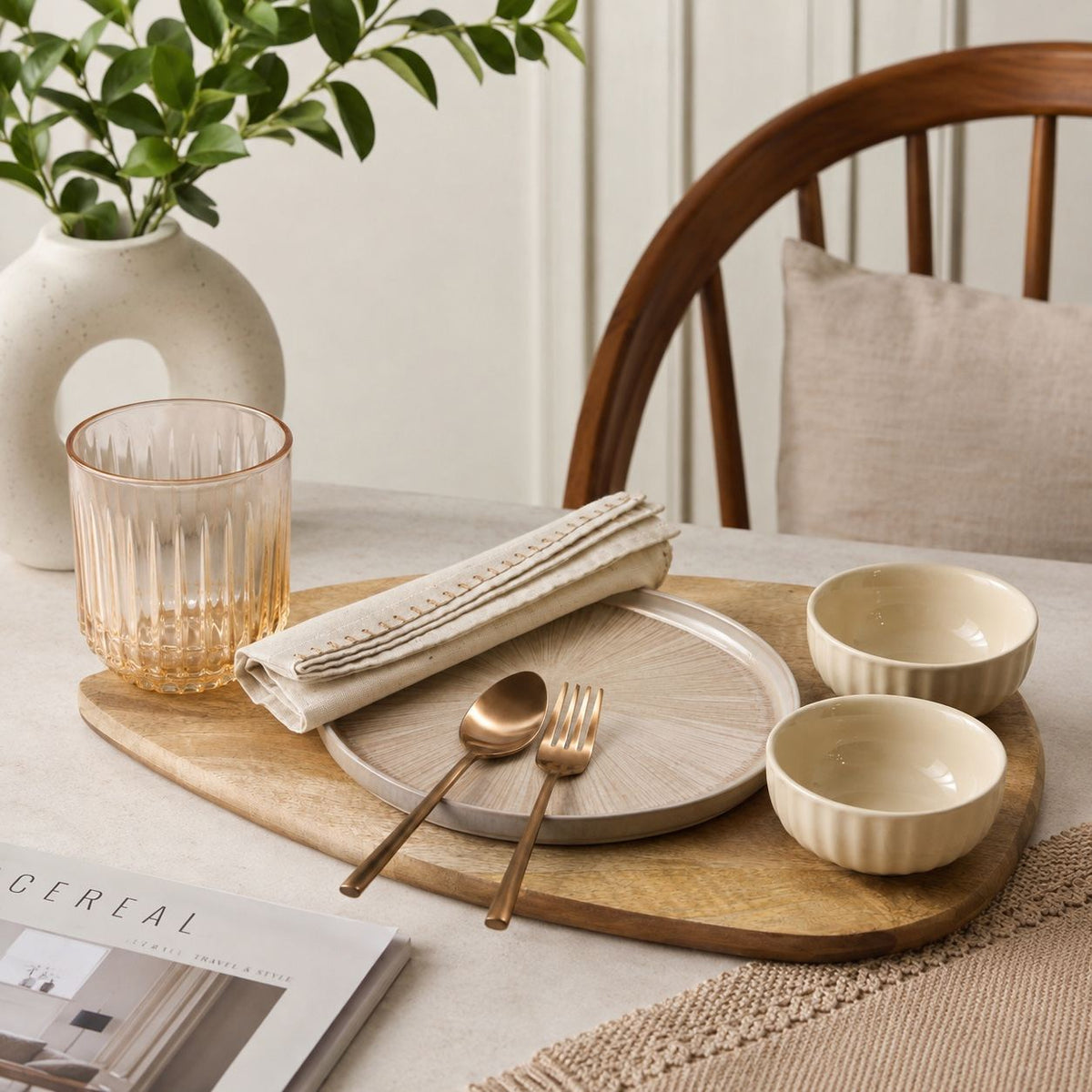 The Beige Affair Snacking Set