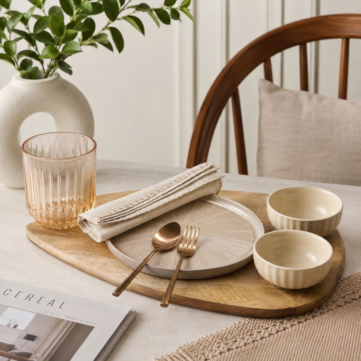 The Beige Affair Snacking Set